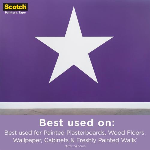 Delicate Surface Painter's Masking Tape 24mm x 55m Purple - Scotch