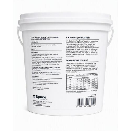 Clarity Pool Buffer Total Alkalinity 3kg