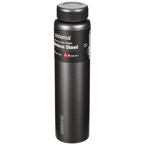 Sistema Hydration Chic Stainless Steel Bottle 280mL Metallic