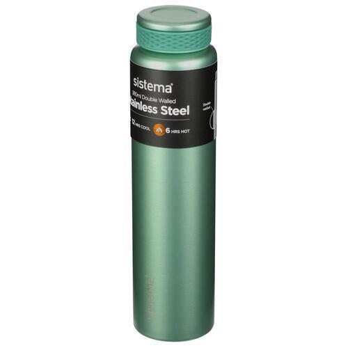 Sistema Hydration Chic Stainless Steel Bottle 280mL Metallic