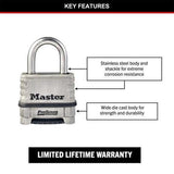 Master Lock Pro Series Combination Padlock 57mm 1174D