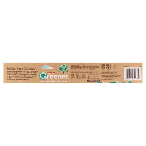 Multix Greener Plant Based Cling Wrap 20m X 33cm
