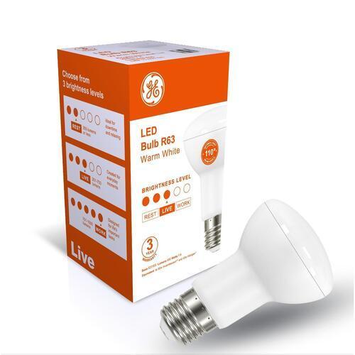 GE Lighting LED R63 Reflector 5.7 Watt Warm White