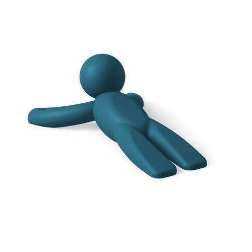 Umbra Buddy Doorstop Lagoon Blue