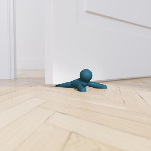 Umbra Buddy Doorstop Lagoon Blue