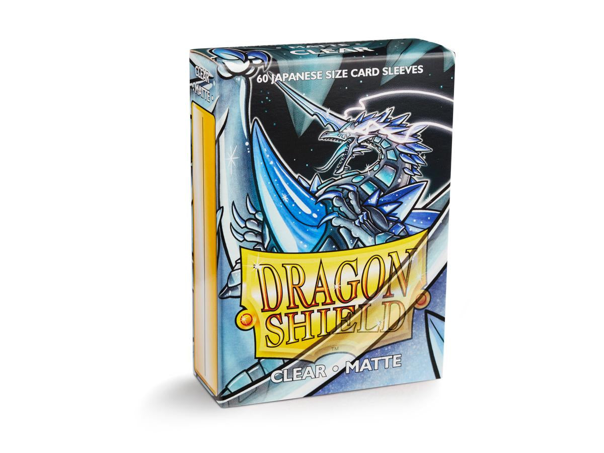 Dragon Shield: Japanese Size Sleeves  - Matte  - Clear