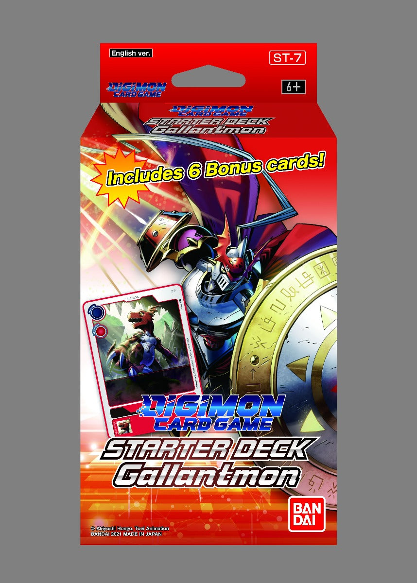 Digimon Card Game - Starter Deck Display - Gallantmon [ST - 7]