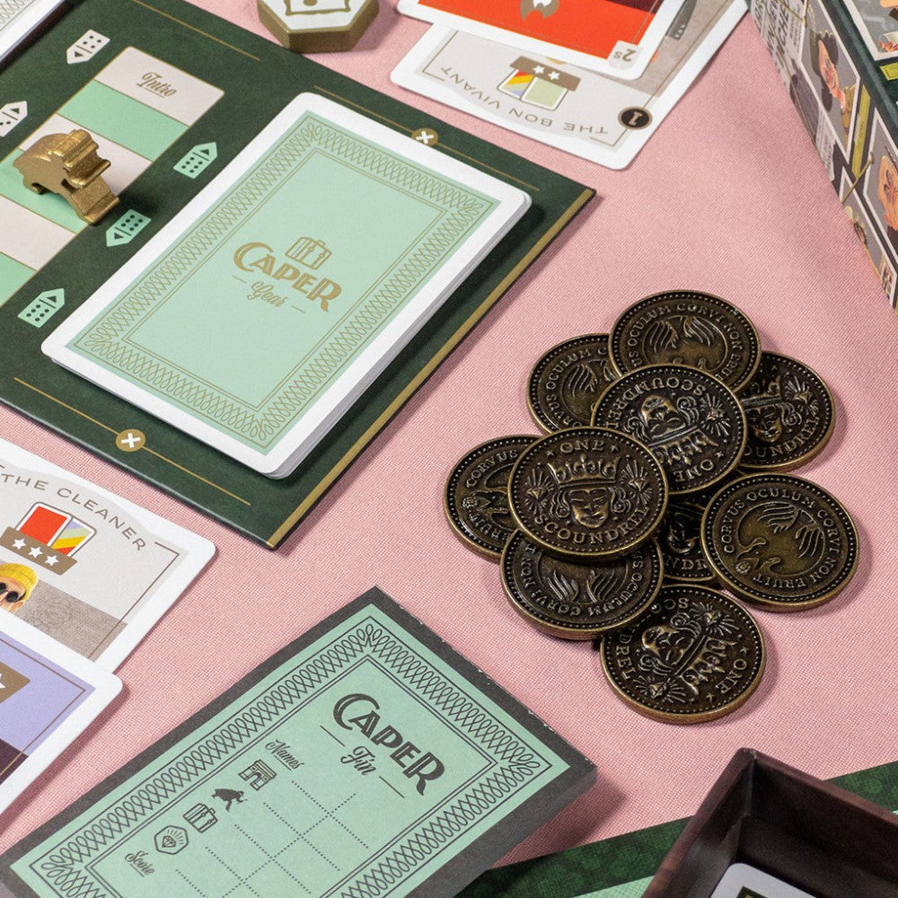 Caper: Europe  - Metal Coin Pack