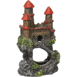 Mini Aquatic Ornament - Age of Magic Castle Red Roof (10cm)