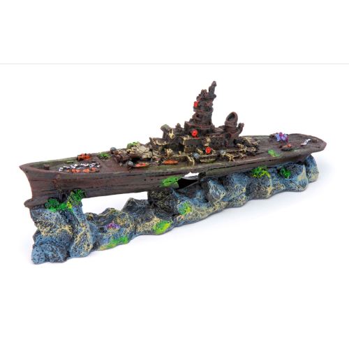 Aquatic Ornament - Battleship Small (25.4cm)