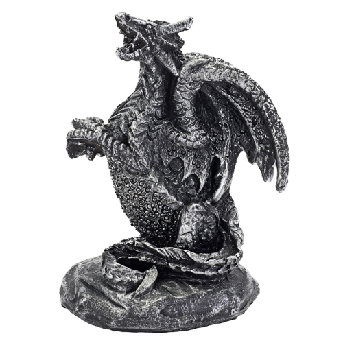 Mini Aquatic Ornament - Dragon on Hind Legs (6.4cm)