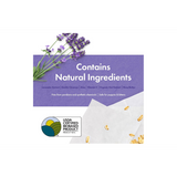 Plant-based pet wipes with lavender scent for gentle cleansing of dogs and cats' face, paws, and body. 100 wipes per pack.