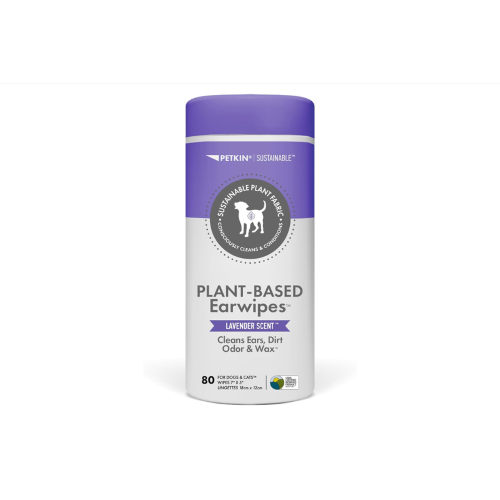 Plant Based Ear Wipes - Petkin Lavender (80pk)