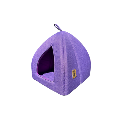 Cuddly Cat Cave - Lilac (39 x 39 x 37cm)