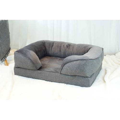 Orthopedic Sofa Bed - Grey (68 x 53cm)