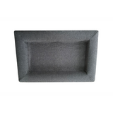 Boucle Orthopedic Pet Bed - Grey Med (70 x 50cm)