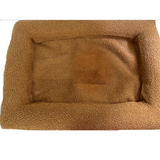 Boucle Orthopedic Pet Bed - Honey Ginger Med (70 x 50cm)