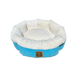 Cozy Round Bed - Azure Blue (53cm)