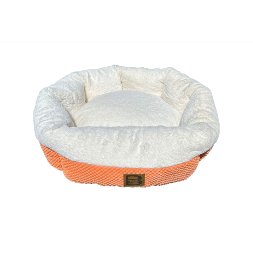 Cozy Round Bed - Apricot (53cm)