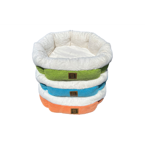 Cozy Round Bed - Apricot (53cm)