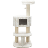 Cat Tree - Nelli White/Taupe (140cm)