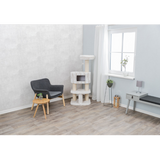 Cat Tree - Nelli White/Taupe (140cm)
