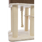 Cat Tree - Humberto Cream/Dark Brown (174cm)