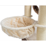 Cat Tree - Humberto Cream/Dark Brown (174cm)