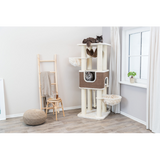 Cat Tree - Humberto Cream/Dark Brown (174cm)