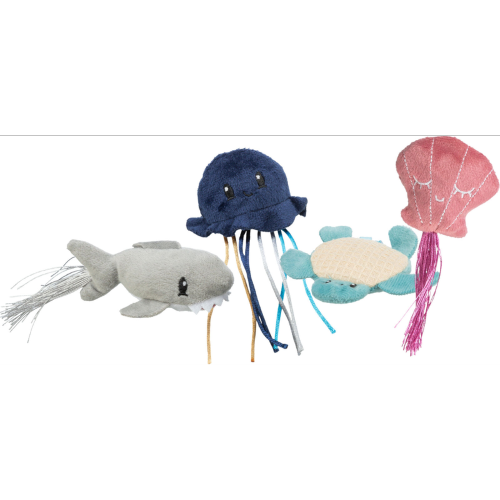 Cat Toy - Catnip Marine Animals Assorted (5–8cm)