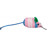 Colorful 7cm mouse-shaped cat toys filled with catnip, sold in a pack of 70 for playful feline fun.