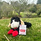Dog Toy - Lamb Chop Black (25cm)