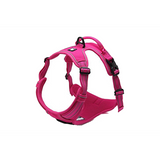 Deluxe Mesh Dog Harness - Fuchsia (Medium)