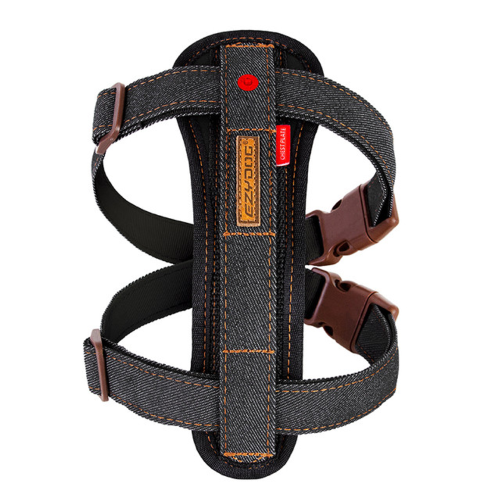 ED Dog Harness - CP Black Denim (XL)