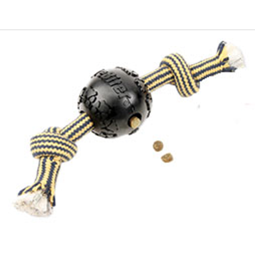 Dog Toy - TireBiter Treat Station Ball w/EXTRA 2 Knot Bone (36cm)