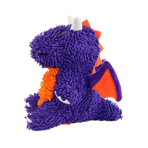 Dog Toy - Mighty Microfiber Ball Med Dragon Purple #9