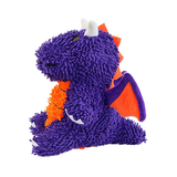 Dog Toy - Mighty Microfiber Ball Med Dragon Purple #9