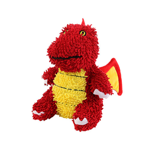 Dog Toy - Mighty Microfiber Ball Med Dragon Red #9