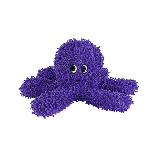 Dog Toy - Mighty Microfiber Ball Med Octopus Purple #9