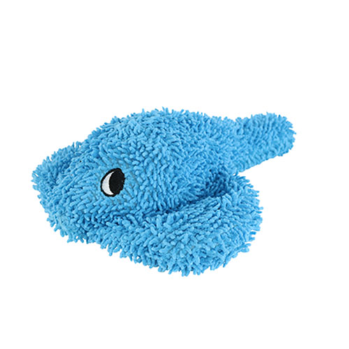 Dog Toy - Mighty Microfiber Ball Med Stingray Blue #9