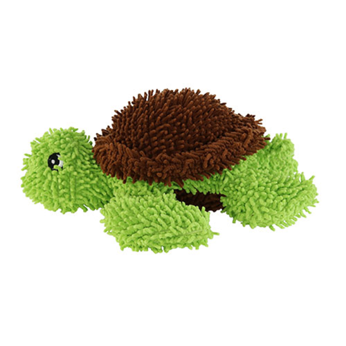 Dog Toy - Mighty Microfiber Ball Med Turtle Green #9