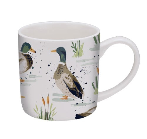 Straight Sided Mug - Ulster Weavers Farmhouse Ducks (8 x 8cm)