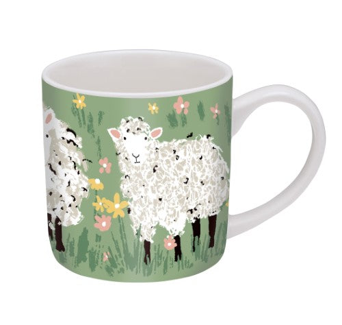 Straight Sided Mug - Ulster Weavers Woolly Sheep (8 x 8cm)