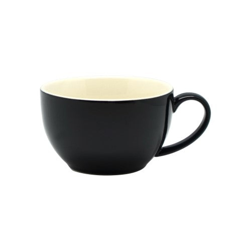 Latte Cup - Rockingham Black 300ml (Box of 6)