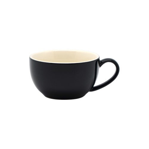 Cappuccino Cup - Rockingham Black 200ml (Box of 6)