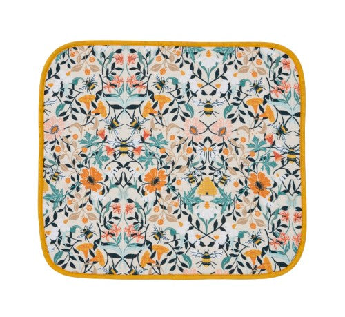 Dish Drying Mat - Ulster Weavers Bee Bloom (45 x 40 x 0.5cm)