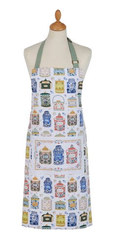 Cotton Apron - Ulster Weavers Tea Tins (70 x 95cm)