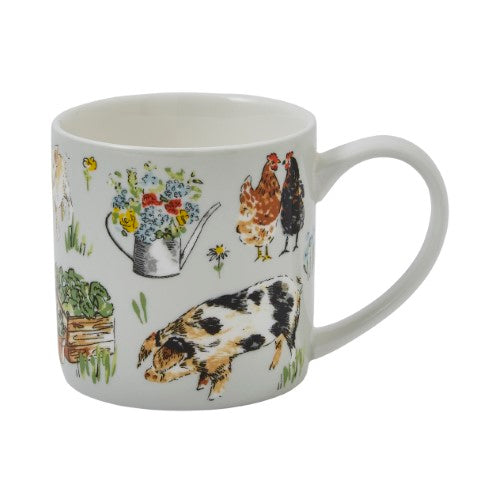 Straight Sided Mug - Ulster Weavers Portman Farm  (8.2 x 8.2 x 8.2cm)