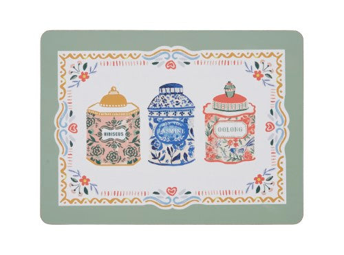 Placemat - Ulster Weavers Tea Tins (Pack of 4)