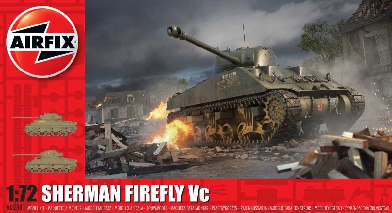 Airfix Kit Model - Sherman Firefly 1:72